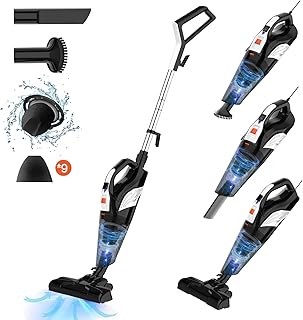 Aspirateur vertical filaire hehihihi 18 000 pa avec coussinets non tissés, balai léger