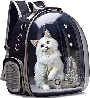 Sac à dos de transport pour animaux de compagnie, capsule spatiale transparente et respirante, sac à dos de transport pour chiot et chat, sac d'extérieur portable pour produits pour animaux de compagnie (noir). DIAYTAR COTE D'IVOIRE est une boutique en ligne généraliste qui propose plus de 300 000 références de produits variés. Elle est considérée comme l'une des boutiques en ligne les plus importantes de Côte d'Ivoire. Elle offre une gamme large de produits pour répondre aux besoins de sa clientèle.