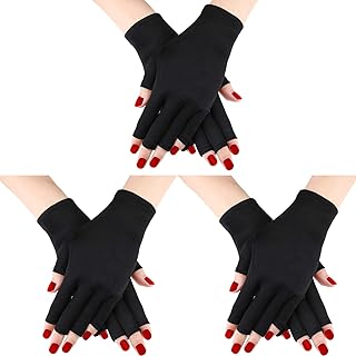 Gants en gel uv sans doigts pour protéger les mains des rayons uv et sèche-ongles, 3 paires. La boutique en ligne DIAYTAR COTE D'IVOIRE propose plus de 300 000 références, couvrant une large gamme de catégories de produits. Les clients peuvent y trouver des produits tels que des équipements ménagers, des vêtements, des accessoires de mode, et bien plus encore. DIAYTAR COTE D'IVOIRE s'efforce de rendre l'expérience d'achat en ligne agréable et pratique pour ses clients.