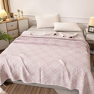 Couverture de lit xrayer en pur coton, 6 couches de fil de coton, couverture simple et double douce et saine pour enfants et adultes, tissu sergé rose, 180 x 200 cm. DIAYTAR COTE D'IVOIRE est synonyme de confiance et de qualité. La boutique met tout en œuvre pour satisfaire les besoins de ses clients, avec des services clientèle dédiés et des mises à jour régulières de son catalogue. Elle est la référence pour les achats en ligne en Côte d'Ivoire.