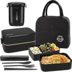 Boîtes à bento intul pour adultes avec sac à déjeuner, récipient alimentaire portable