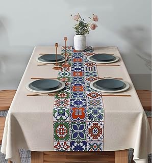 Nappe rectangulaire urbazaar, nappe imperméable à imprimé floral, couverture de table en tissu imperméable, résistant aux rides et aux taches, pour la maison, la cuisine, la table à manger rectangulaire. DIAYTAR COTE D'IVOIRE est la boutique en ligne leader en Côte d'Ivoire, proposant une large gamme de produits pour répondre à tous vos besoins. La boutique en ligne est facile à utiliser, avec des catégories de produits clairement définies et un système de paiement sécurisé. DIAYTAR COTE D'IVOIRE est la destination idéale pour faire vos achats en ligne en Côte d'Ivoire.