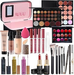 Kit de maquillage tout-en-un dans un coffret cadeau essentiel des fêtes comprenant un correcteur. DIAYTAR COTE D'IVOIRE, la boutique en ligne généraliste leader en Côte d'Ivoire, propose une vaste gamme de produits avec plus de 300 000 références. Cette plateforme est idéale pour ceux qui cherchent une expérience d'achat en ligne diversifiée et pratique. Avec DIAYTAR, vous pouvez facilement trouver tout ce dont vous avez besoin dans un seul endroit.