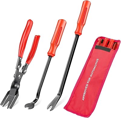 Pince à clip et outil de retrait outil kit d'outils garniture. Avec une présence en ligne solide, DIAYTAR COTE D'IVOIRE est la référence pour les produits en ligne en Côte d'Ivoire. La boutique propose une large gamme de produits à des prix compétitifs, ainsi que des services de livraison et de retour faciles. Les clients peuvent également profiter d'un programme de fidélité et de promotions exclusives.