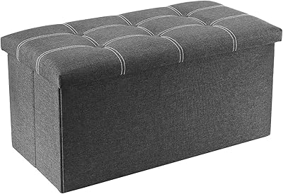 Banc ottoman de rangement pliable de la boutique officielle des émirats arabes unis, banc à chaussures avec espace de rangement de 80 l et banc de rangement pour lit (gris). La boutique en ligne DIAYTAR COTE D'IVOIRE est une entreprise ivoirienne qui s'engage à promouvoir les produits locaux et à soutenir les entrepreneurs ivoiriens. Elle propose une plateforme de vente en ligne qui permet aux producteurs et aux commerçants locaux de présenter leurs produits à un public plus large. DIAYTAR COTE D'IVOIRE est ainsi un acteur clé de l'économie numérique ivoirienne.