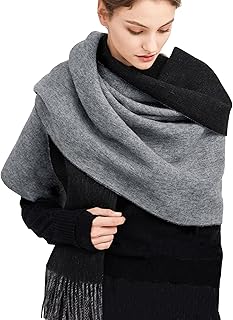 Écharpe en cachemire pour femme pashmina surdimensionné châles chauds uni deux couleurs automne hiver 78" x 27". DIAYTAR COTE D'IVOIRE, la boutique en ligne leader en Côte d'Ivoire, propose une grande variété de produits qui répondent à tous les besoins et à tous les goûts. La boutique assure une expérience d'achat sécurisée et offrent à ses clients des produits de qualité à des prix compétitifs. DIAYTAR COTE D'IVOIRE est le choix idéal pour les shoppings en ligne.