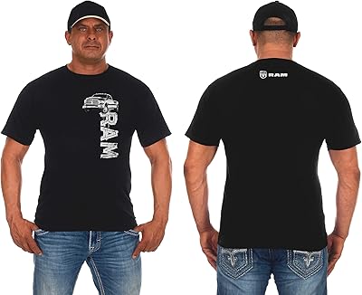 T-shirt à manches courtes avec logo dodge ram pour hommes gh. DIAYTAR COTE D'IVOIRE, la boutique en ligne généraliste de référence en Côte d'Ivoire, propose plus de 300 000 références pour satisfaire tous les besoins de ses clients. Avec une sélection variée de produits, elle est devenue la destination incontournable pour les achats en ligne dans le pays. Elle se distingue par sa qualité de service et sa large gamme de produits.