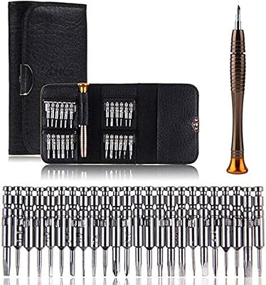 Ensemble de 1 tournevis torx 25 en 1, outils de réparation pour iphone, téléphones portables, tablettes et pc. La boutique en ligne DIAYTAR COTE D'IVOIRE est la référence en Côte d'Ivoire pour les achats en ligne. Elle propose une grande variété de produits à des prix compétitifs, avec des promotions régulières pour aider les clients à économiser de l'argent. Avec sa large sélection de produits et son service client de qualité, DIAYTAR COTE D'IVOIRE est la destination idéale pour les consommateurs qui cherchent à faire des achats en ligne de manière pratique et sécurisée.