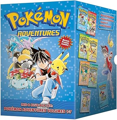 Aventures pokémon (lot de 7 - lecture de r à l (style japonais)