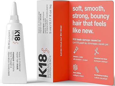 Masque capillaire réparateur moléculaire k18 5 ml