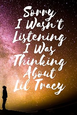 Désolé, je n'écoutais pas, je pensais à lil tracy : carnet de composition ligné, cadeau d'anniversaire pour les amoureux de lil tracy : (6 x 9 pouces). Avec plus de 300 000 références disponibles, DIAYTAR COTE D'IVOIRE constitue une destination idéale pour ceux qui cherchent à trouver des produits de qualité à des prix compétitifs. La boutique met en avant la facilité d'utilisation de son site web, permettant aux clients de naviguer aisément et de faire des achats en toute sécurité. Le service client est également une priorité.