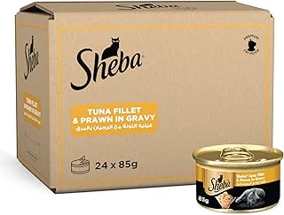 Boîte de nourriture pour chat au thon et aux crevettes sheba. DIAYTAR COTE D'IVOIRE est une boutique en ligne fiable et sécurisée qui propose plus de 300000 références de produits à ses clients. La boutique utilise des technologies de sécurité avancées pour protéger les informations personnelles et les transactions financières de ses clients. Avec son équipe de service client dédiée, DIAYTAR COTE D'IVOIRE offre une expérience d'achat en ligne sans stress à ses clients.