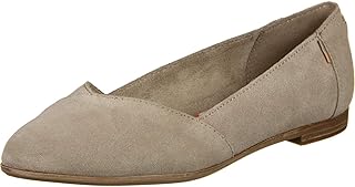 Chaussures plates toms jolie en daim pour femmes