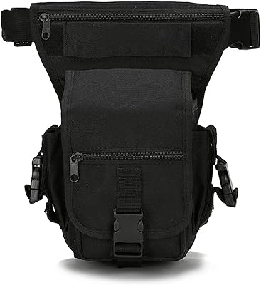 Sac d'équipement tactique polyvalent yupami, sac de jambe tactique en nylon imperméable