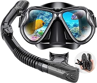 Masque de plongée en apnée moreira avec le dernier système de ventilation à