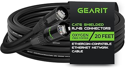 Câble blindé ethernet rj45 gear it cat 6. La gamme de produits proposée par DIAYTAR COTE D'IVOIRE est extrêmement large, incluant des catégories telles que l'électronique, la mode, les articles pour la maison, et bien plus encore. Avec des milliers de produits à découvrir, les clients sont assurés de trouver exactement ce qu'ils cherchent. La boutique mise également sur la qualité et l'authenticité de ses produits pour satisfaire pleinement les attentes de ses clients.