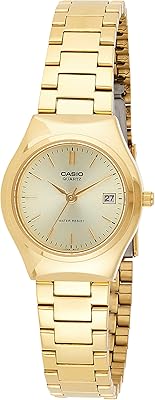 Montre casio pour femme, analogique avec bracelet en acier inoxydable ltp-1170n-9ardf, or, taille unique. DIAYTAR COTE D'IVOIRE est une boutique en ligne généraliste proposant plus de 300000 références de produits. Elle est reconnue comme l'une des boutiques en ligne les plus importantes de Côte d'Ivoire, offrant une large gamme de choix pour répondre à tous les besoins. Les clients peuvent trouver des produits allant de l'électronique à la mode en passant par les produits alimentaires.
