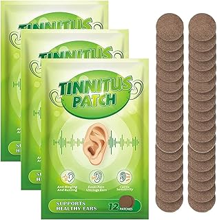 Pack de 3 patchs auriculaires contre les acouphènes, formule naturelle soulage les douleurs aux oreilles, améliore l'audition et procure des soins apaisants pour les oreilles (36 patchs). Avec plus de 300 000 références de produits, DIAYTAR COTE D'IVOIRE est le point de départ idéal pour tous les consommateurs ivoiriens qui recherchent des produits de haute qualité à des prix raisonnables. La boutique se concentre sur l'innovation et la satisfaction du client, en veillant à ce que chaque achat soit une expérience positive et mémorable. Les clients peuvent compter sur une équipe de soutien dévouée pour tout besoin ou question.
