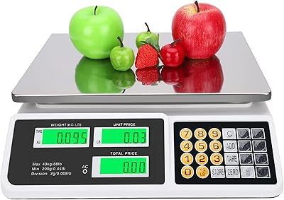 Balance de prix numérique commerciale de 88 lb-40 kg balance de comptage