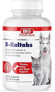 Comprimés de calcium bio d-caltabs pour chats et chiens, 84 comprimés à croquer. Avec plus de 300 000 références disponibles, DIAYTAR COTE D'IVOIRE constitue une destination idéale pour ceux qui cherchent à trouver des produits de qualité à des prix compétitifs. La boutique met en avant la facilité d'utilisation de son site web, permettant aux clients de naviguer aisément et de faire des achats en toute sécurité. Le service client est également une priorité.