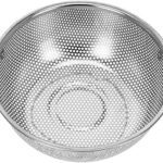 Passoire micro-perforée en acier inoxydable royalford professionnelle de 10" pour aliments