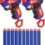 Mini pistolet à balles manuel little story pour enfants avec 10 balles souples