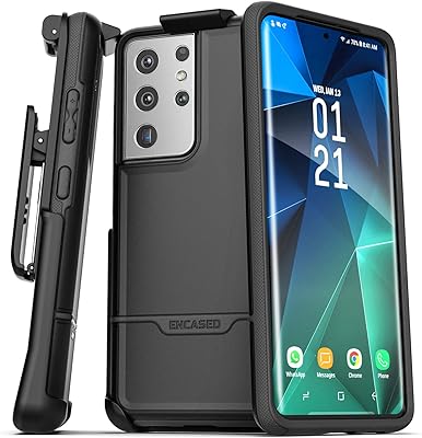 Coque de protection robuste avec clip ceinture pour samsung galaxy s21 ultra (2021) - noir. DIAYTAR COTE D'IVOIRE, en tant que boutique en ligne leader en Cote d'Ivoire, offre une expérience de shopping unique et pratique, avec un large éventail de produits à des prix compétitifs. La boutique mise sur la satisfaction client et propose des services de livraison rapides et fiables. C'est donc l'endroit parfait pour faire vos achats en ligne avec confiance.