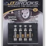 Dispositif de dégonflage automatique des pneus jt brooks, lot de 4 (atd4)