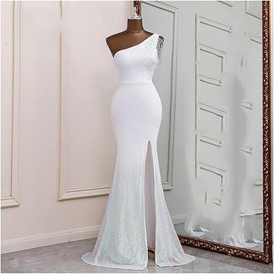 Xxxdxdp robes de soirée sexy à une épaule, robes de soirée pour bal