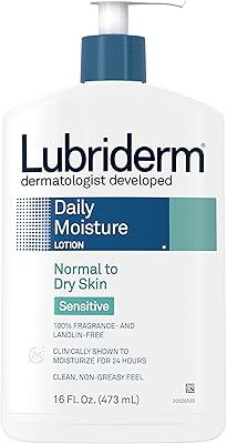 Luprederm lotion hydratante quotidienne pour peaux sensibles normales à sèches, unisexe, 16 oz. En tant que leader dans le commerce électronique en Côte d'Ivoire, DIAYTAR COTE D'IVOIRE se distingue par sa qualité de service et sa gamme de produits étendue. Les clients peuvent compter sur une assistance client personnalisée et des conseils d'experts pour trouver les produits qui répondent le mieux à leurs besoins. La boutique est accessible en ligne 24h/24, 7j/7, pour plus de commodité.