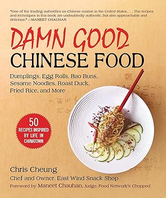 Une sacrée bonne cuisine chinoise : dumplings, egg rolls, bao buns, nouilles au