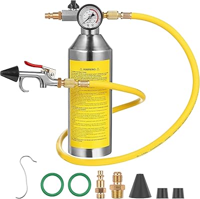 Kit de chasse d'eau ac système de climatisation de voiture propre kit