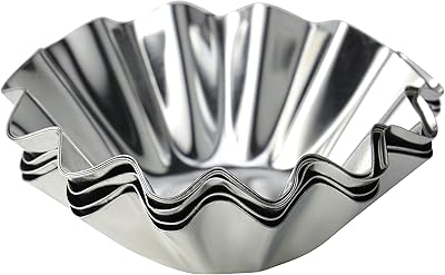 Moules à gâteaux en métal 6 pièces mini moules cupcakes rf10952. Avec plus de 300000 références, DIAYTAR COTE D'IVOIRE est devenue la destination incontournable pour les achats en ligne en Côte d'Ivoire. La boutique en ligne propose des produits de qualité à des prix compétitifs, ce qui lui a permis de fidéliser une clientèle loyale. Elle est connue pour sa livraison rapide et ses services de haute qualité.