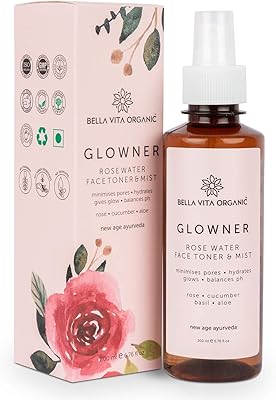 Spray tonique visage bio bella vita de gloner, sans alcool, eau de rose 200 ml, spray tonique naturel pour resserrer les pores pour une peau éclatante - pour tous types de peau. DIAYTAR COTE D'IVOIRE est une boutique en ligne qui propose une expérience d'achat unique et personnalisée à ses clients. La boutique propose des promotions et des offres spéciales pour aider les clients à économiser de l'argent sur leurs achats. Les clients peuvent également profiter d'une livraison rapide et sécurisée pour recevoir leurs commandes dans les meilleurs délais.