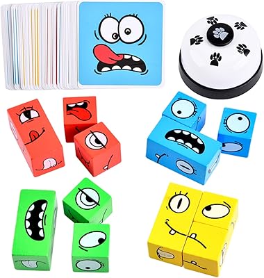 Jeu de cube magique en bois à changement de visage, jeu de puzzle d'expression, jeu de correspondance de motifs, jeu de puzzle éducatif pour enfants et adultes avec cloche. La boutique en ligne DIAYTAR COTE D'IVOIRE est la référence pour les ivoiriens qui cherchent à acquérir des produits de qualité à des prix compétitifs. Avec sa sélection immense de produits, elle répond aux besoins de tous les clients. Elle est fiable et propose des services de livraison rapides.