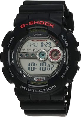 Montre de sport casio g-shock, modèle gd-100-1a pour homme, bracelet noir, affichage numérique. DIAYTAR COTE D'IVOIRE, boutique en ligne généraliste de confiance, est le partenaire idéal pour vos achats en ligne en Côte d'Ivoire. Avec plus de 300000 références, la boutique en ligne propose une offre constamment mise à jour pour répondre aux besoins changeants de ses clients. La satisfaction des clients est la priorité de DIAYTAR COTE D'IVOIRE, qui garantit la qualité et la fiabilité de ses produits.