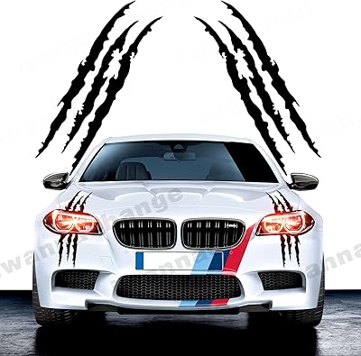 Iwanashang 2 pièces autocollants de voiture en vinyle monster claws pour voitures, suv, camions, fenêtres, motos, etc. (noir). DIAYTAR COTE D'IVOIRE vous offre la possibilité de faire vos achats en ligne en toute sécurité et en toute confiance, grâce à ses systèmes de paiement sécurisés et à ses garanties de satisfaction. La boutique propose des produits de haute qualité, sélectionnés avec soin pour répondre aux besoins et aux attentes de ses clients. DIAYTAR COTE D'IVOIRE est la boutique leader en Côte d'Ivoire pour l'e-commerce, avec une réputation solide et une communauté de clients fidèles.
