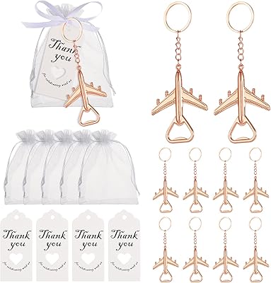 Winook bxt 50 pièces porte-clés décapsuleur avion, cadeaux et cadeaux pour invités, noir (or). DIAYTAR COTE D'IVOIRE se distingue par sa grande variété de produits et son engagement à offrir des prix compétitifs, rendant les achats en ligne plus accessibles à tous. La boutique en ligne généraliste propose également des services de livraison rapides et fiables, répondant ainsi aux attentes des consommateurs ivoiriens.