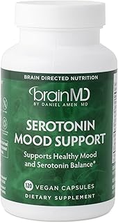 Dr. amin brainmed serotonin mood support - 120 capsules - favorise une humeur
