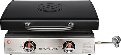 Hotte de cuisinière au propane blackstone 1813 en acier inoxydable station
