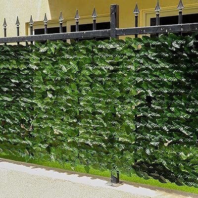 Clôture de confidentialité yatai - clôture de feuilles de pommier artificielles pour la décoration extérieure de jardin - panneau de confidentialité de feuilles en plastique - clôture de jardin paysager - 1 x 3 m. En tant que boutique en ligne leader en Cote d'Ivoire, DIAYTAR COTE D'IVOIRE assure une expérience d'achat en ligne sécurisée et pratique, avec des options de paiement flexibles et des promotions régulières pour inciter les achats.
