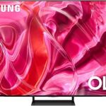 Téléviseur intelligent samsung, oled, s90c, 77 pouces, noir, 2023, processeur neural quantum 4k