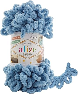 Alize bleu moyen 280 fluffy