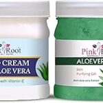 Gel d'aloe vera à racine rose 500 g avec cold cream