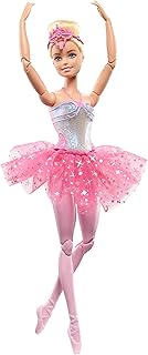 Poupée barbie | poupée ballerine magique | cheveux blonds | fonction lumineuse |