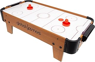 Global gizmos 55979 jeu de hockey sur air de luxe comprenant 2 attaquants et 2 bâtons/léger et portable/fonctionne sur batterie/71 cm x 37 cm x 21 cm, blanc. La boutique en ligne DIAYTAR COTE D'IVOIRE se distingue par sa capacité à offrir un large éventail de produits, répondant ainsi aux besoins diversifiés de sa clientèle. En tant que leader du marché, elle garantit une qualité de service et de produits exceptionnelle.