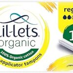 Couches jetables lil let's organic régulier ultra doux 100 %