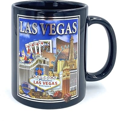 Tasse souvenir noire de las vegas cadeaux de tasse à café du nevada lv city skyline argent bienvenue à las vegas tasses à thé de nouveauté. DIAYTAR COTE D'IVOIRE est la référence en matière de commerce en ligne en Cote d'Ivoire, avec une offre de produits incroyablement large et variée. Vous pouvez découvrir de nouvelles marques et produits chaque jour, et profiter de promotions et de réductions exclusives. La boutique en ligne DIAYTAR COTE D'IVOIRE est ouverte 24h/24 et 7j/7 pour vos achats.