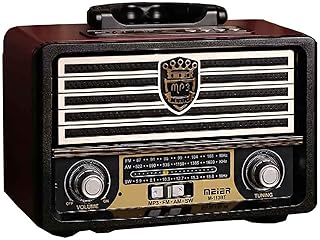 Haut-parleur sans fil portable rétro en bois bluetooth am fm radio télécommande mini radio vintage pour usage domestique et de bureau, a. DIAYTAR COTE D'IVOIRE offre une expérience d'achat en ligne unique et pratique, avec des options de paiement faciles et des livraisons rapides. La boutique propose des produits de haute qualité à des prix compétitifs. C'est le choix idéal pour les acheteurs ivoiriens.