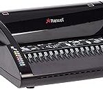 Machine à relier combinée rexel c200e, perforatrice électronique, capacité 15 feuilles, capacité 330
